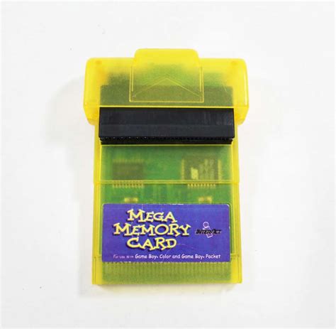 gameboy mega memory card can't restore to smart card|mega memory card reddit.